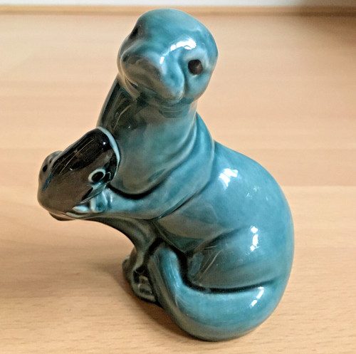 Vintage poole pottery - poole, otter