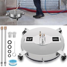 16.5" Pressure Washer Surface Cleaner Rotary Surface Cleaner Attachment 4000 PSI