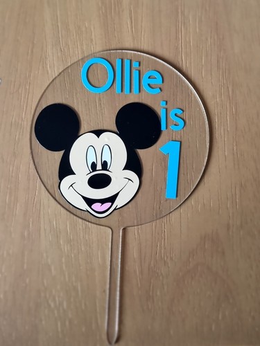 Personalised cake topper - personalised,