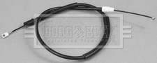 Borg & Beck BKB3046 Parking Brake Cable Pull Rear Right Fits Mercedes-Benz