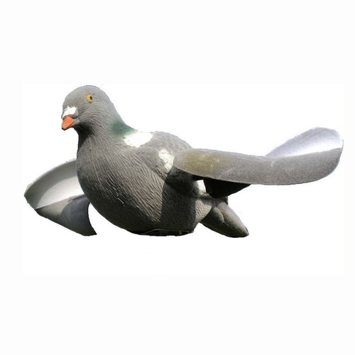 Flocked magpie flying decoy - flocked,