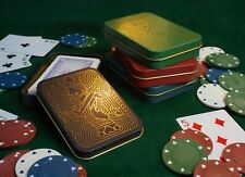 TINIT's Playing Card Storage Tin - Travel Case Box Poker Games
