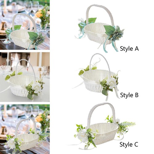 Flower girl basket with - basket,