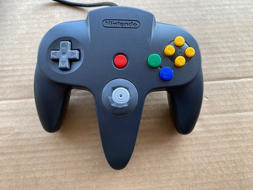 N64 official black dark grey - official,
