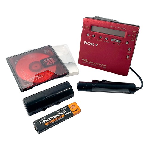 Sony r900 minidisc recorder - mz-r900,