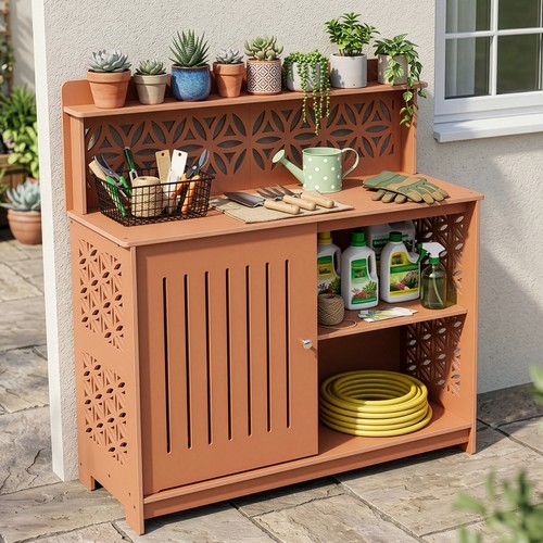 Plastic storage cabinet - 44",