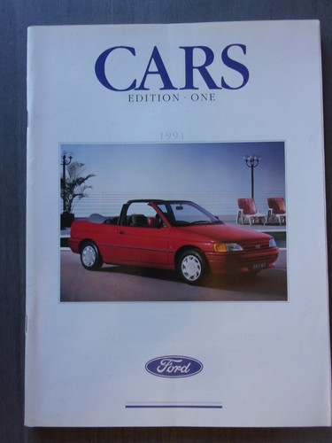 Ford cars 1991 mkt - 1991/02, uk
