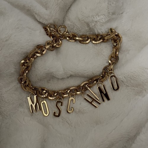 Moschino gold chain belt - h&m,