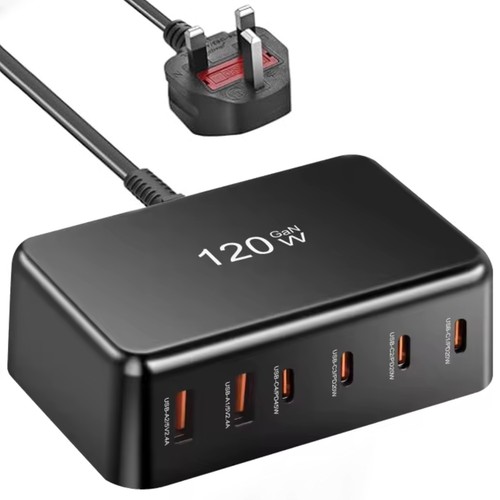 120w gan multi usb - multi, charging