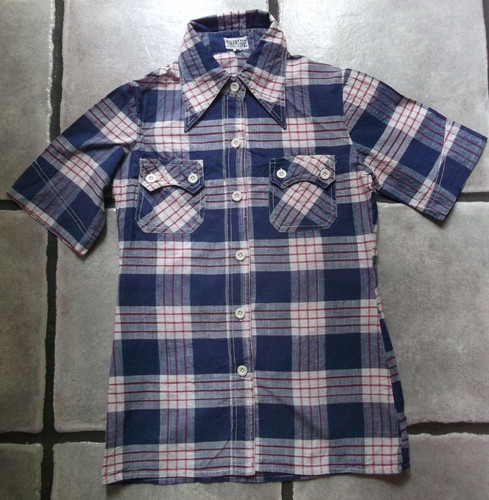 Shirt checked skinhead vintage - shirt,