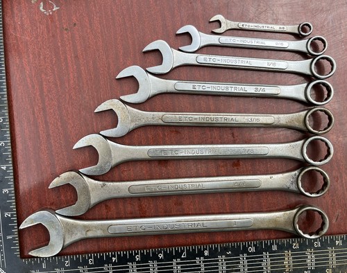Etc industrial spanner - x, set