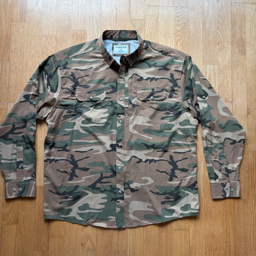 Poncho outdoors shirt men - shirt,