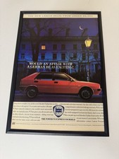 Framed Original 1987 Lancia