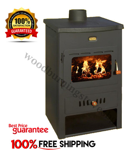 Wood burning stove back boiler - stove,