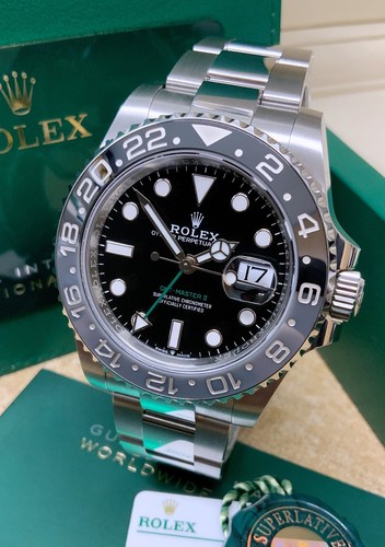 Rolex gmt master 126710grnr - rolex, gmt-master