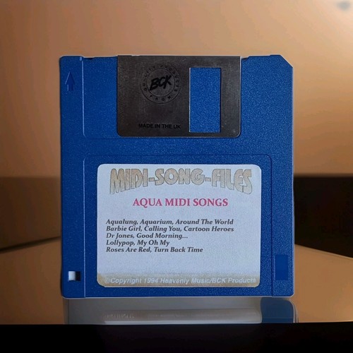 Aqua midi song files - song,