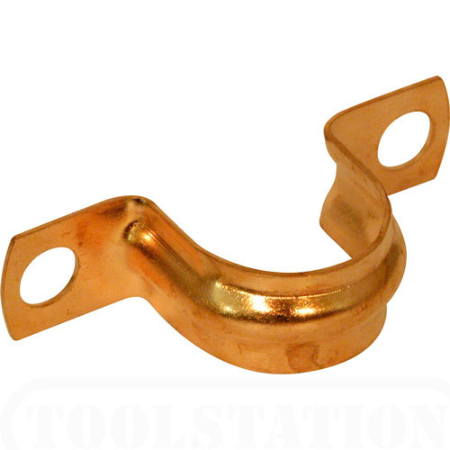 Copper saddle clip - saddle,