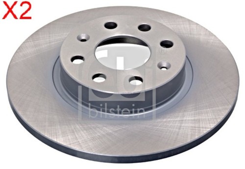 Front brake disc - front, x2