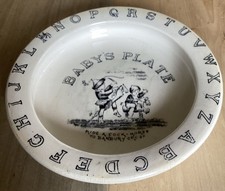 Antique BABY PLATE