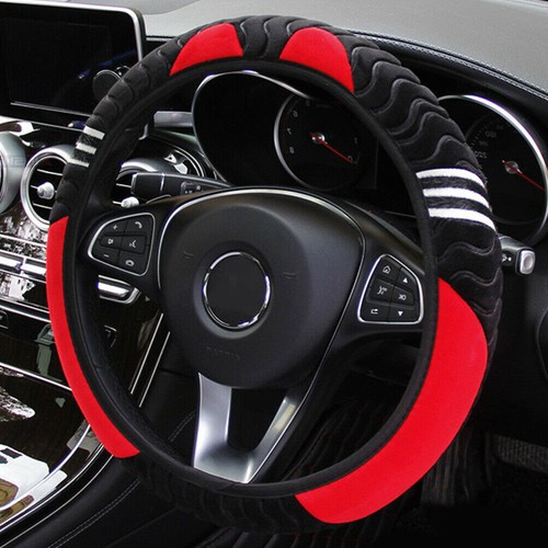 Red car steering - steering, wheel