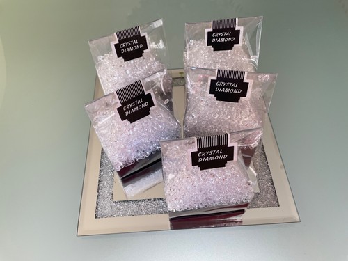Clear diamonte scatter - diamonte,