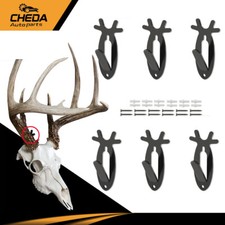 6x European Mount Wall Hanger Hook Set Deer Antelope Antler Skull Mount Bracket