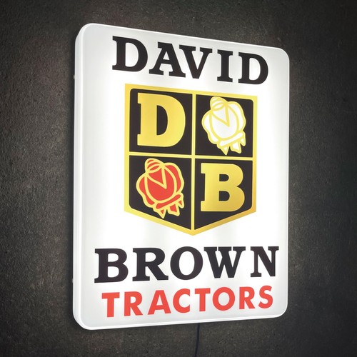 David brown tractor - brown,