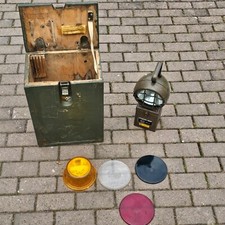 Bosch/Eisemann Hand Lamp Light Obstacle Lamp with Original Wooden Box