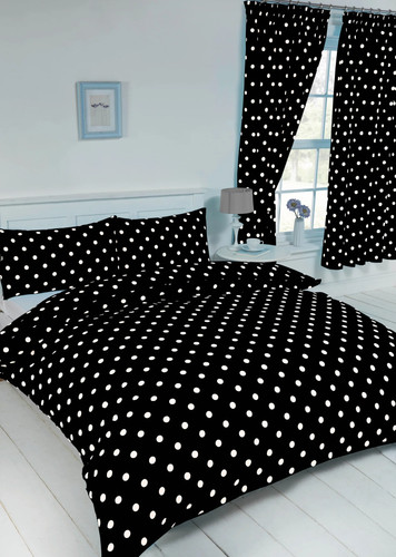 Polka dot black - dot, cover