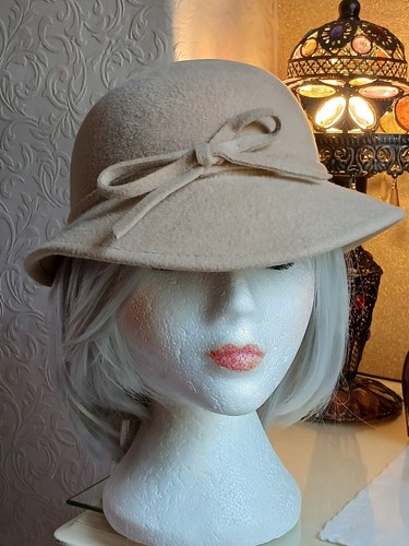 Hat camel wool - camel,