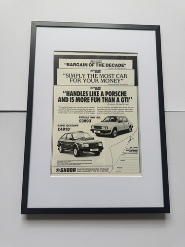 Framed skoda rapid - skoda, 136