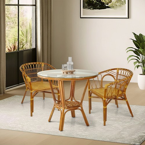 Indoor rattan wicker dining - wicker,