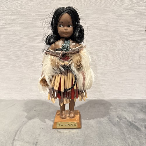Vintage maori souvenir doll - vintage,