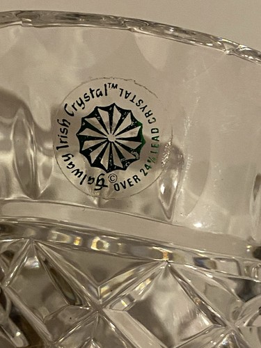 Galway irish crystal horn - crystal,