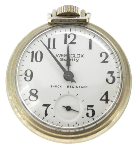 Westclox scotty pocket watch - pocket,