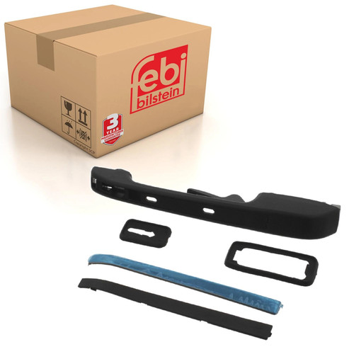 Rear left door handle - left, fits
