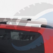 Carryboy Hardtop 700mm Silver Roof Rails for SsangYong Musso