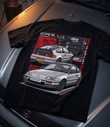Cartoon honda crx - honda, gen