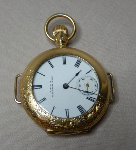Antique 18ct gold watch - antique,