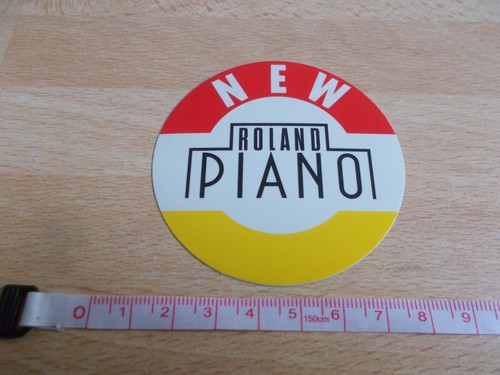 Sticker new roland - new, piano