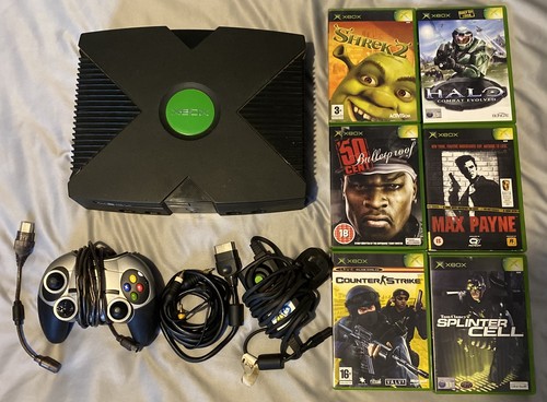 Microsoft xbox original black - original,