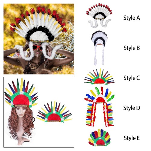 Indian hat decoration head - indian,