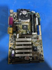 Vintage Shuttle AV18E Socket 370 Motherboard + 933mhz Pentium III + 256mb