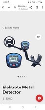 Elektrote Metal Detector New In Box