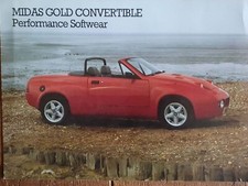 Midas Gold Convertible Kit Car