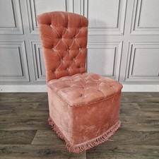 Vintage Bedroom Vanity Chair -