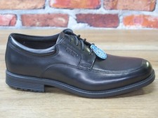 Men's Rockport Waterproof Apron Toe Dress Shoe Black Leather *V73841 WIDTHS