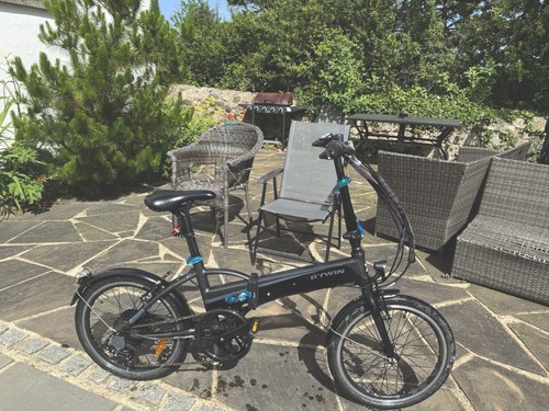 Twin folding bike - b'twin,
