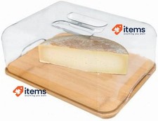 Nerthus FIH 676 - Cheese Box, Bamboo base and PVC lid, 27L x 10,5l x 21H cm