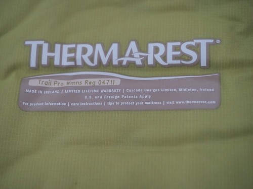 Thermarest trail pro wmns - trail,